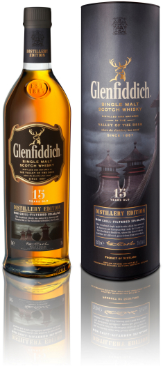 Glenfiddich 15 Year Old Distillery Edition 51 1l在免税地店内型机场mumbai On Arrival