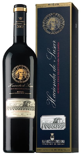 Marqués de la Concordia Hacienda de Súsar gift box red wine 14.5% 0.75L