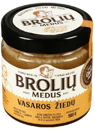 BROLIŲ MEDUS Summer blossom honey 500g