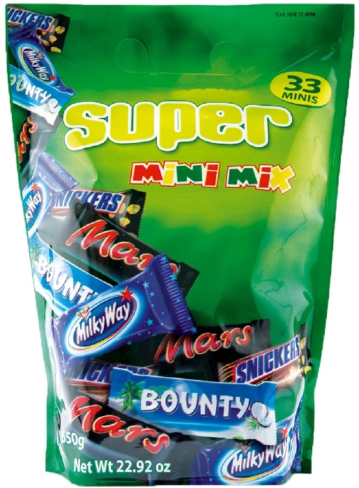 Mars Super Mixed Minis Bag 650g