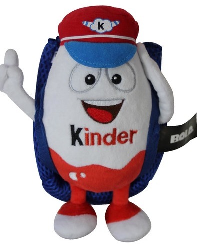 Kinder Plush filled with Kinder chocolate, Travel Edition 150g Kinder Plush filled with Kinder chocolate, Travel Edition 150g