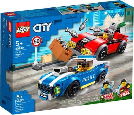 Lego City Police Highway Arrest 60242