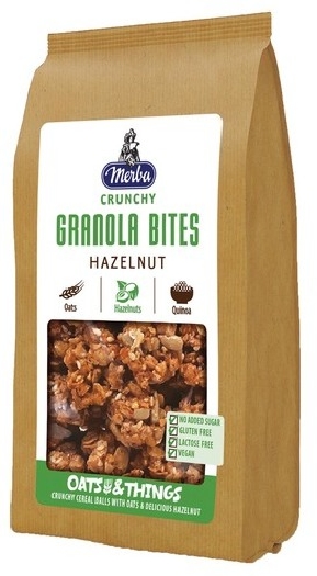 Merba Granola Bites Hazelnuts 125g