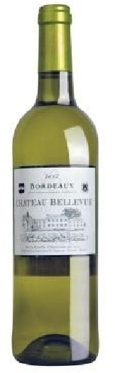 Chateau Bellevue Bordeaux, white dry wine 0,75L