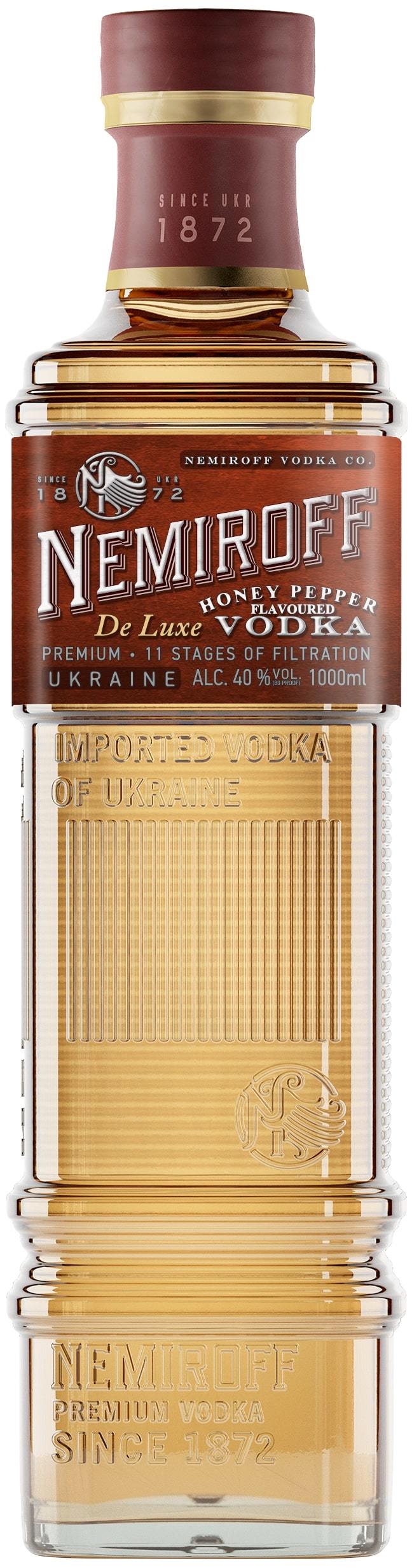 Nemiroff De LUXE Honey Peper 40% 1L Nemiroff De LUXE Honey Peper 40% 1L