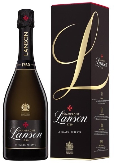 Lanson Le Black Réserve, Champagne, AOC, brut, white (gift box) 0.75L