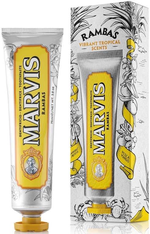 MARVIS Toothpaste Rambas Dentifricio 75ml MARVIS Toothpaste Rambas Dentifricio 75ml
