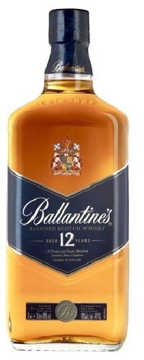 Ballantine's Blended Scotch Whisky 12y 40% 1L