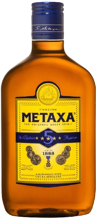 Metaxa 5* Brandy PET 0.5L