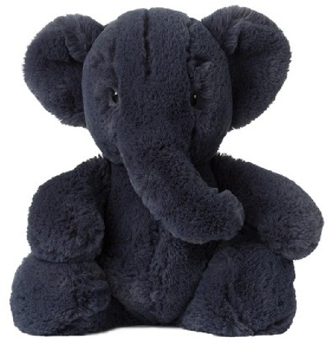 WWF 16193002 Plush Toys, Ebu the Elefant dark grey 29 cm