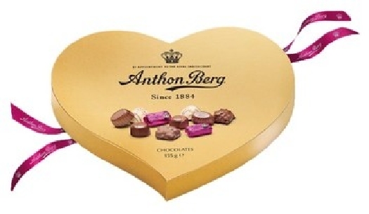 Anton Berg Heart Shaped Gold Box 844000 9x155g