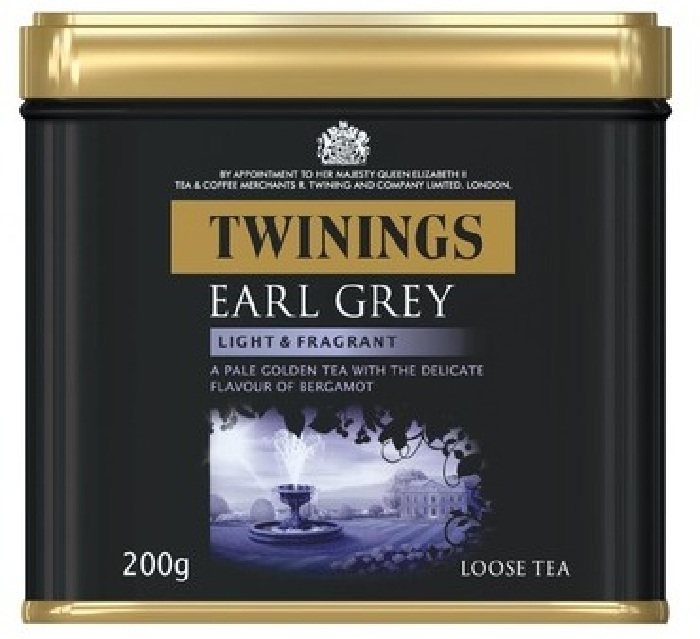 Twinings Earl Grey Tea in Tin 200g