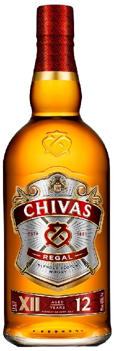 Chivas Regal Blended Scotch Whisky 12y 40% 1L