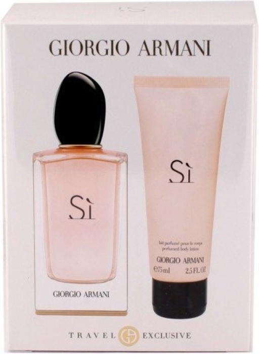 Armani SI Set 100ml+75ml duty-free at bordershop Kazbegi