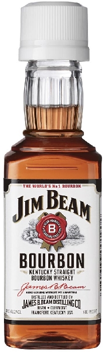 Jim Beam White Kentucky Straight Bourbon Whiskey 40% 0.05L PET*
