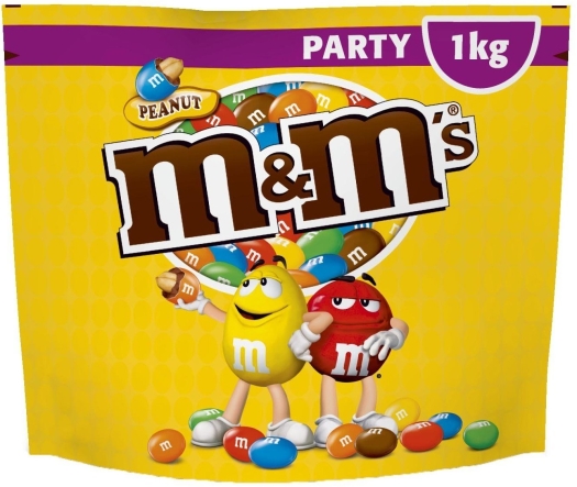 M&M's Peanut Party Pack 1000g