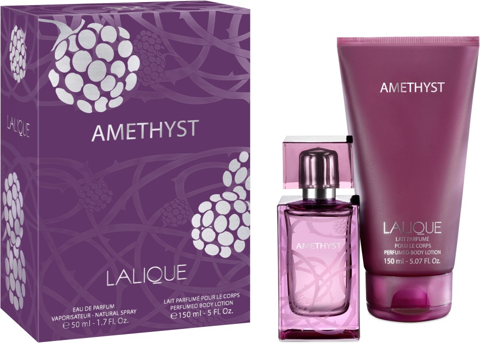Lalique Amethyst Gift Set Lalique Amethyst Gift Set