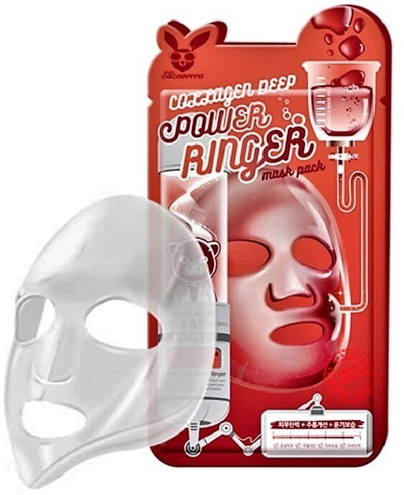 Elizavecca Collagen Deep Power Ringer Mask Pack, 1 sheet 23 ml