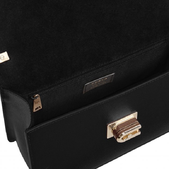 Furla 1927 S Crossbody, Black 1064448