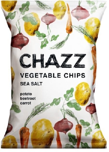 CHAZZ Vegetable chips Sea salt 75g