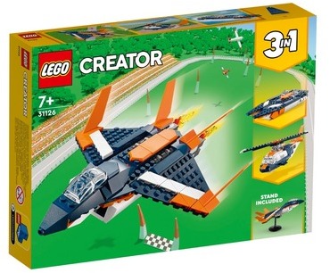 Lego, Lego Creator,Supersonic jet Lego, Lego Creator,Supersonic jet