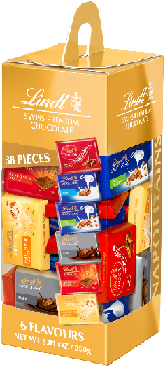 Lindt Assorted Napolitains Carrier Box 250g