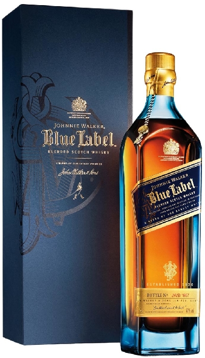 Johnnie Walker Blue Label Blended Scotch Whisky 40% 0.7L