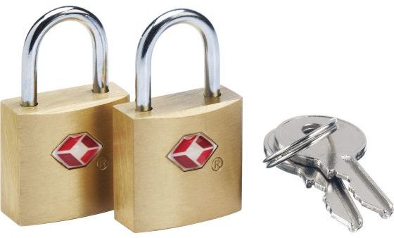 Design Go Padlock Key Tsa Gold 2psc 350 Design Go Padlock Key Tsa Gold 2psc 350