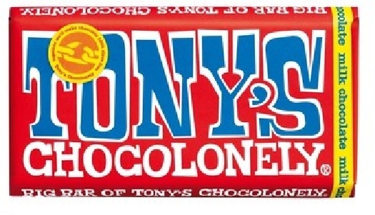 Tony's Chocolonely Fairtrade milk chocolate INTBM240A 240g