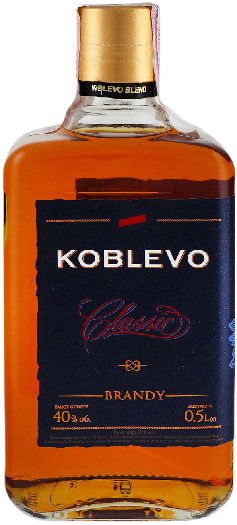 Koblevo Ordinary grapes brandy 40% 0,5L