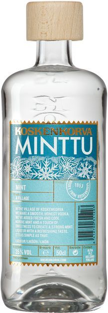 Koskenkorva Minttu Liqueur 35% 0.5L