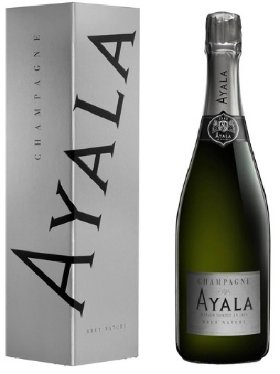 Ayala Brut Nature, Champagne, AOC, brut nature, white (gift box) 0.75L