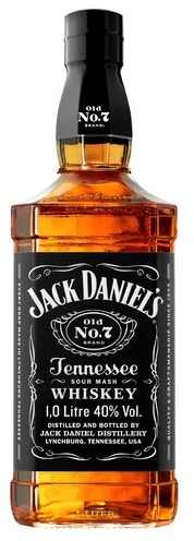 Jack Daniel's Black Label No. 7 Whiskey 40% 1L Jack Daniel's Black Label No. 7 Whiskey 40% 1L