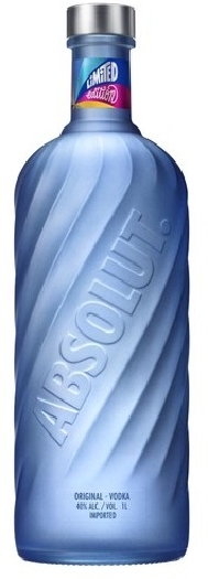 Absolut Swedish Vodka Blue Movement Limited Edition 40% 1L
