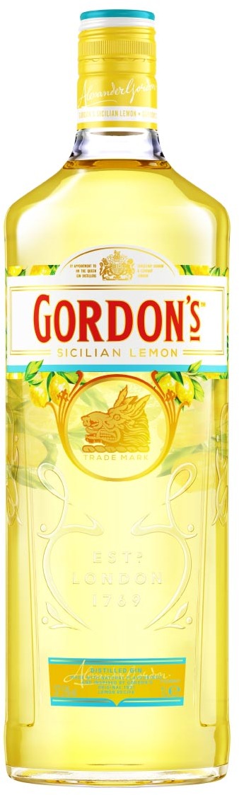 Gordon's Gin Sicilian Lemon 37.5% 1L Gordon's Gin Sicilian Lemon 37.5% 1L