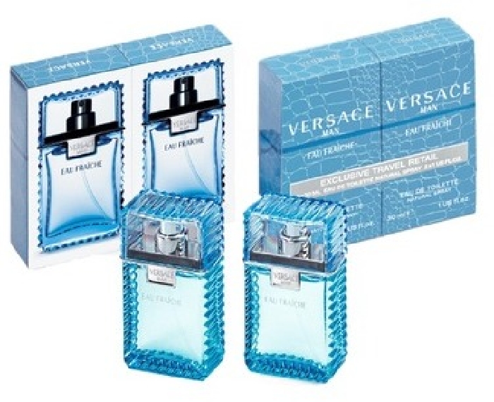 Versace Eau Fraiche Eau de Toilette Spray 2x30ml