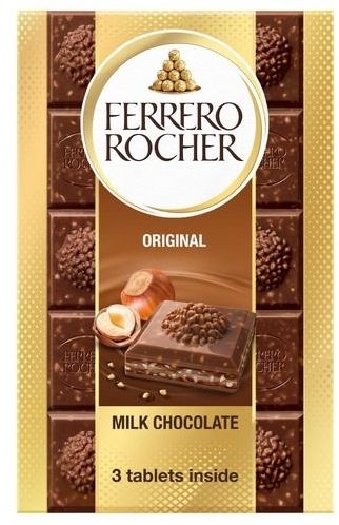 Ferrero Rocher Tablet Milk Original 1003 270g