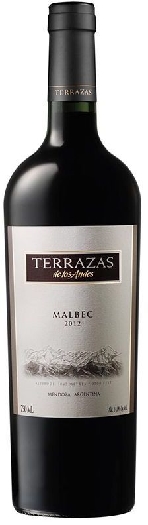 Terrazas de los Andes Malbec, Mendoza, dry, red wine 0.75L