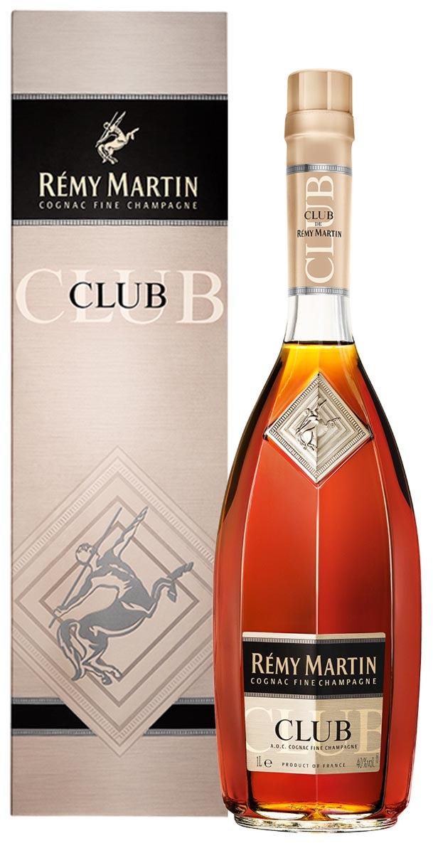 Remy Martin Club Cognac 40% 1L gift pack Remy Martin Club Cognac 40% 1L gift pack