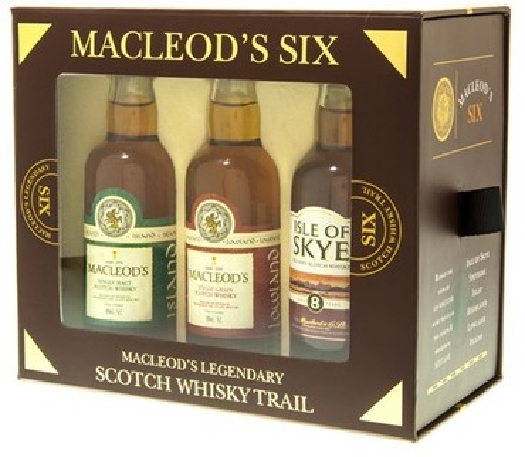 Macleod's Six Whiskey 40% giftpack 6x0.05L