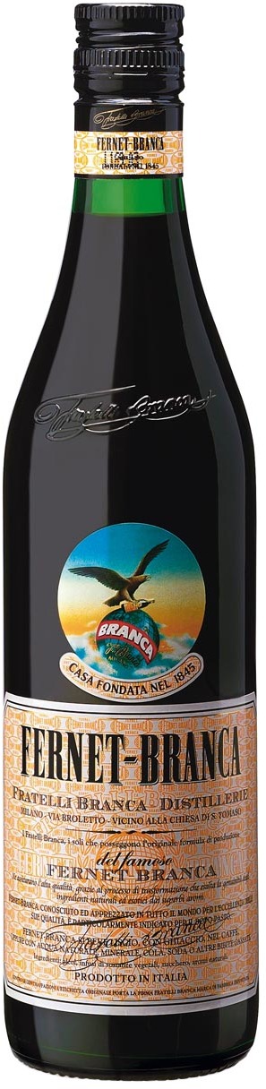 Fernet Branca Bitter 39% 0.5L Fernet Branca Bitter 39% 0.5L
