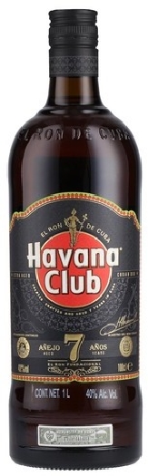 Havana Club Anejo Cuban Rum 7y 40% 1L