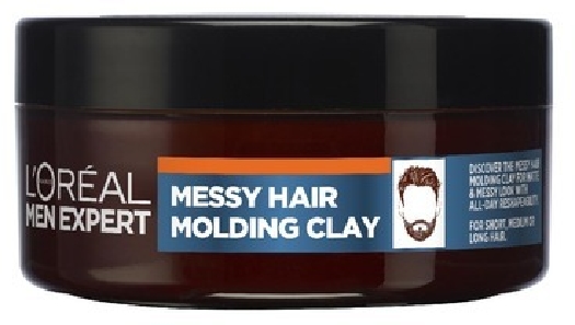 L´Oreal Paris Men Expert Barber Club Messy Hair Matte Molding Clay A9916702 75 ml