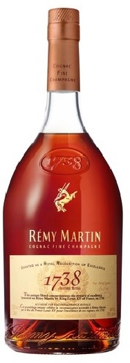 Remy Martin 1738 Accord Royal Cognac 40% 1L gift pack