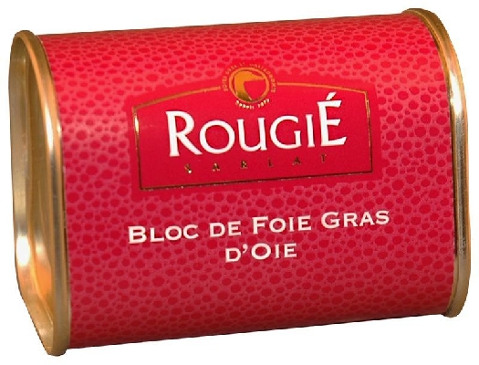 Rougié Bloc of goose foie gras tin 145g