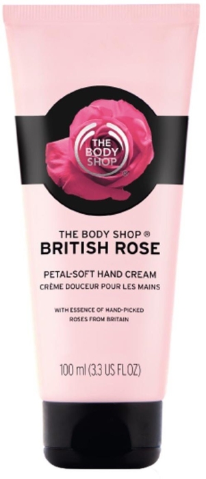Analist Verknald Adviseren The Body Shop British Rose Hand Cream 100ml in duty-free at airport Kazan
