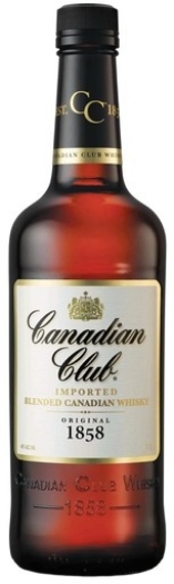 Canadian Club Blended Canadian Whisky 40% 1L