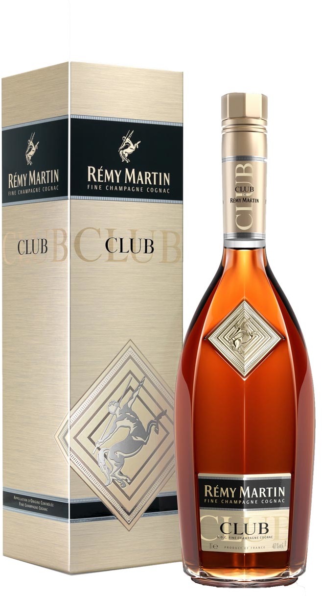 Remy Martin Club Cognac 40% 1L gift pack Remy Martin Club Cognac 40% 1L gift pack