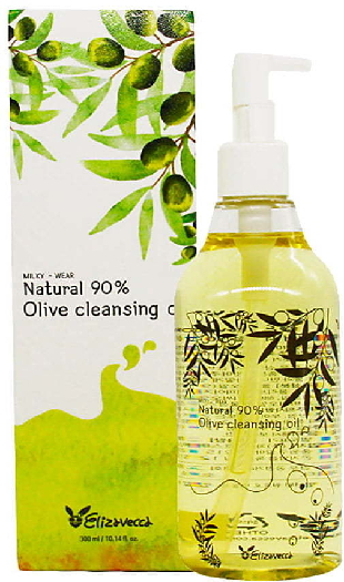 Elizavecca Natural 90% Olive Cleansing Face Oil 300ml