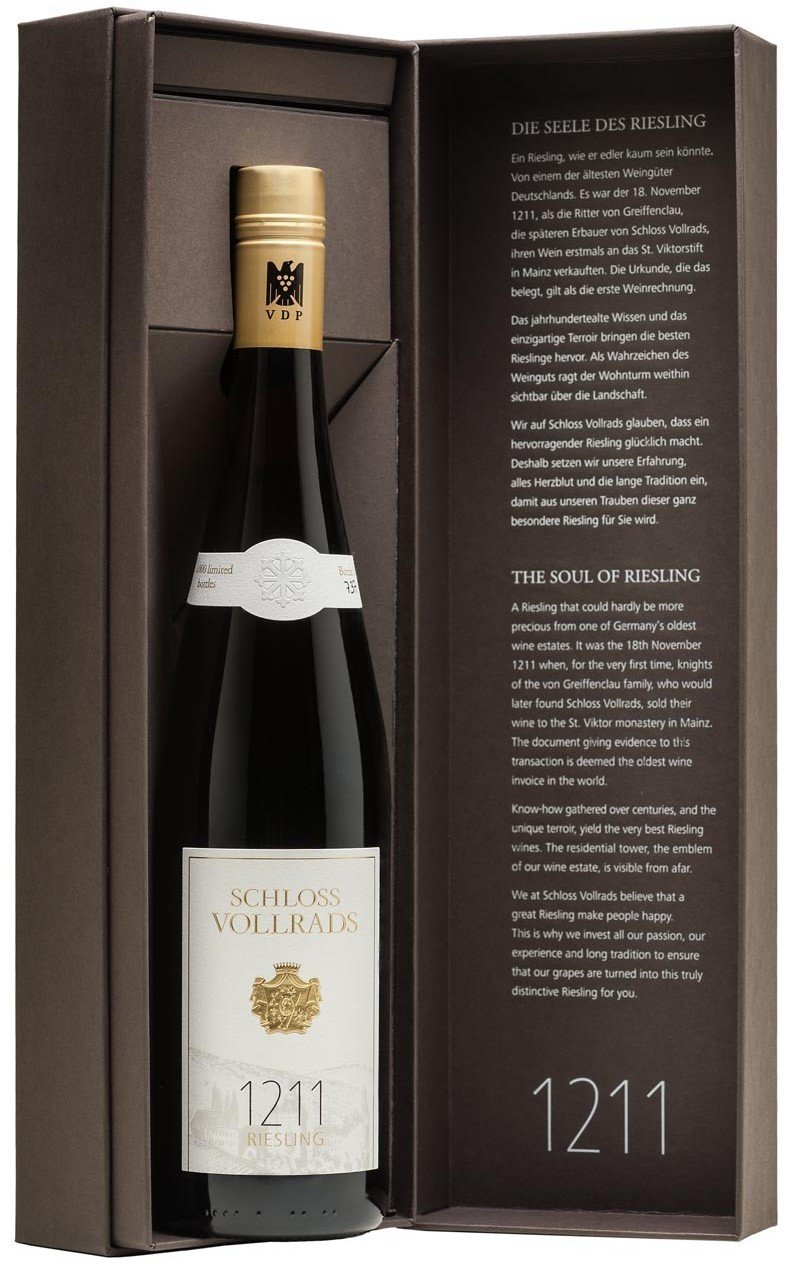 Schloss Vollrads 1211 Riesling 0.75L Schloss Vollrads 1211 Riesling 0.75L